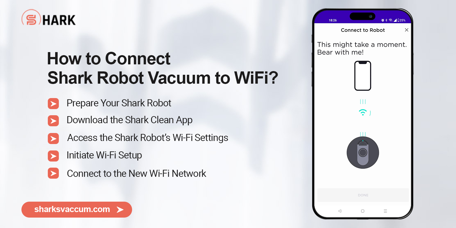 How to Connect Shark Robot Vacuum to WiFi?