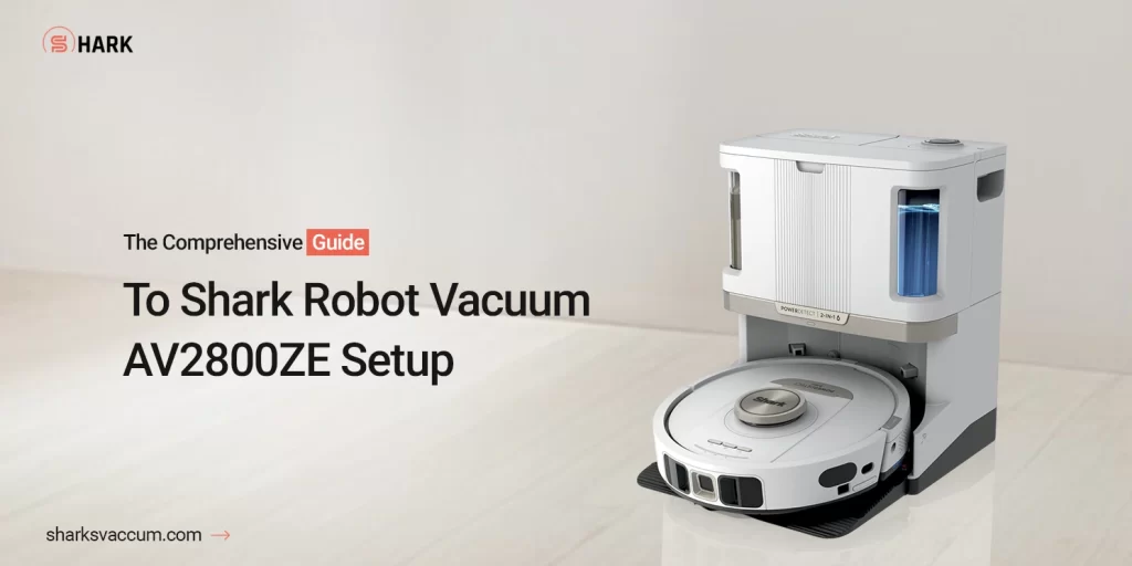 Shark Robot Vacuum AV2800ZE Setup